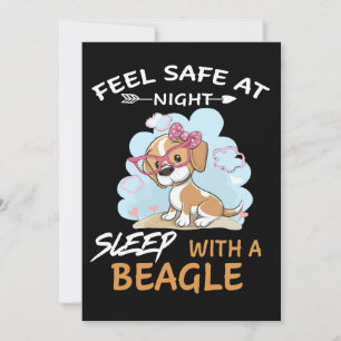 4 Voel je veilig 's nachts Slaap met een beagle Kaart