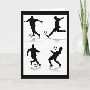 4-voetbalspelers kaart
