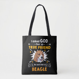 4 Vroeg God Ware Vriend Een Beagle Draagtas