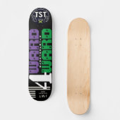4 WARD KC/CBAR Planche de Skateboard 7 3/4" (Recto)