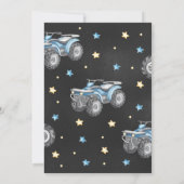 4 Wheeler Birthday Invitation / Quad Bike / ATV (Dos)