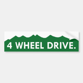 4 WIELSCHIJF - Colorado Bumpersticker