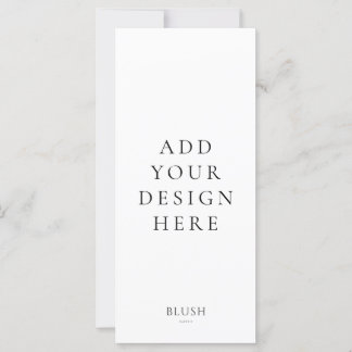 4 "x9" Menu Kaart afdrukken