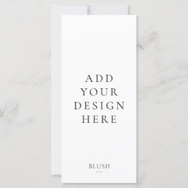 4"x9" Programkaart Afdrukken