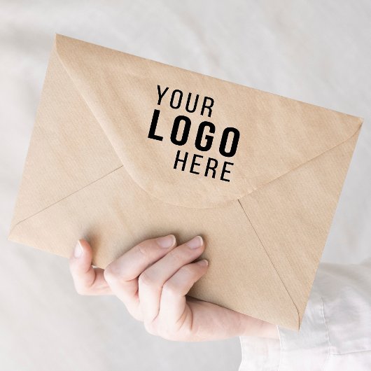 4 x 5-inch grote aangepaste Logo op maat Rubberstempel