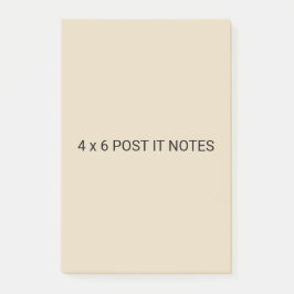 4 x 6 aangepaste advertentie post-it® notes