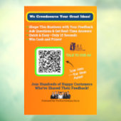 4 x 6 vensterklemmen raamsticker (Vel 3)