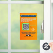 4 x 6 vensterklemmen raamsticker (Huis)