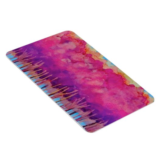 4 x 6 Waterverf "Bloom"-structuurreeks, Magneet (Rechterzijde)