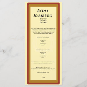 4 x 9-inch flatprogramma Groove Programma