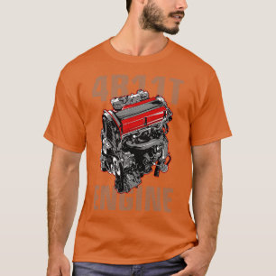 4B11T Moteur Mitsubishi Lancer Evo X TShirt