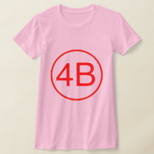 4B T-shirt