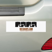 4BT-Bumpersticker Bumpersticker (Op auto)