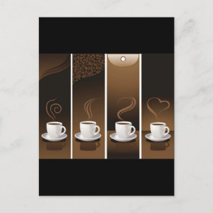 4CupsCoffee Briefkaart