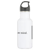 4D Fit Mental Fitness bouteille d'eau (Devant)