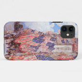 4de juli Amerikaanse vlag Hassam 1916 Case-Mate iPhone Case (Achterkant (horizontaal))