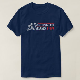 4de juli de Campagne T-Shirt van de Adams van Wash
