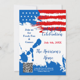 4de juli Uitnodiging tot feestvieren