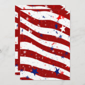 4de juli, Uitnodiging van de Partij van de Onafhan (Voorkant / Achterkant)