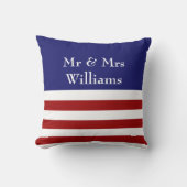 4de juli Wedding Pillow Kussen (Voorkant)