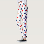 4de LEGGINGS van JULY Stars Parade Jogging Spin Pa (Links)