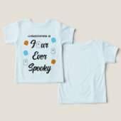 4e anniversaire éffrayant (Design Recto & Verso)