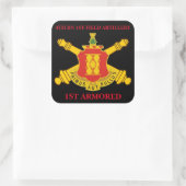 4E BN 1E VELDARTILLERIE 1E PANTSERING STICKERS (Tas)