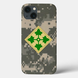 4e divisie "Ivy Division" Digitale camo iPhone 13 Hoesje