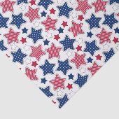 4e editie van het papieren document van juli tissuepapier (Detail)