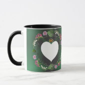 4e Fruit & Floral Mariage Anniversaire Mug (Gauche)