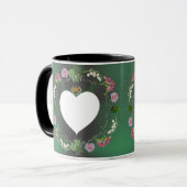 4e Fruit & Floral Mariage Anniversaire Mug (Devant gauche)
