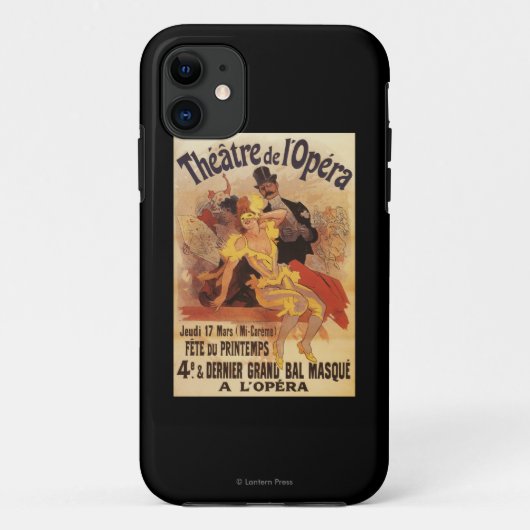 4e gemaskerde bal bij theater de l'Opera Case-Mate iPhone Case (Achterkant)