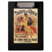 4e gemaskerde bal bij theater de l'Opera Klembord (Voorkant)