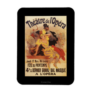 4e gemaskerde bal bij theater de l'Opera Magneet