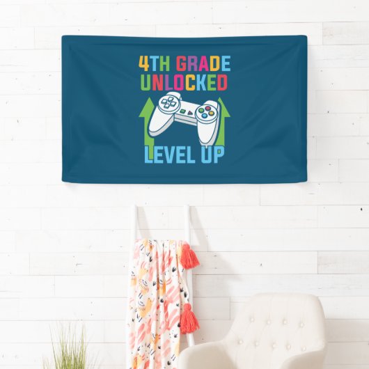 4e graad leraar 4e graad omhoog spandoek (Insitu)