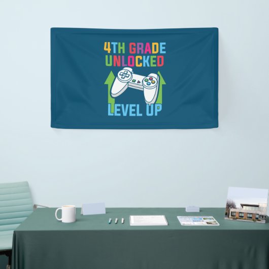 4e graad leraar 4e graad omhoog spandoek (Beurs)