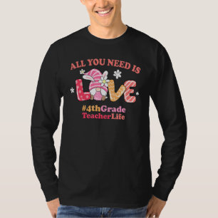 4e graad Liefde Pasen Leraar Leven 2022 Lente Gno T-shirt