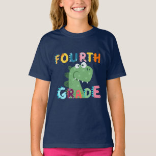 4e GRADE Dino Squad jongens Meisjes leraar B2S T-shirt