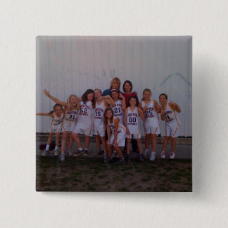 4e Grade Girls Basketball Button