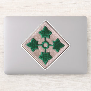 4e INF Infanteriedivisie Fort Carson Contour Stic Sticker