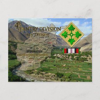4e infanteriedivisie briefkaart