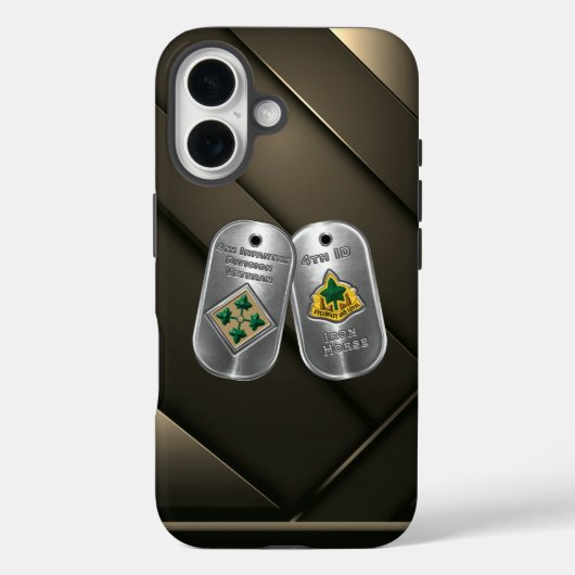 4e infanteriedivisie Case-Mate iPhone case (Achterkant)
