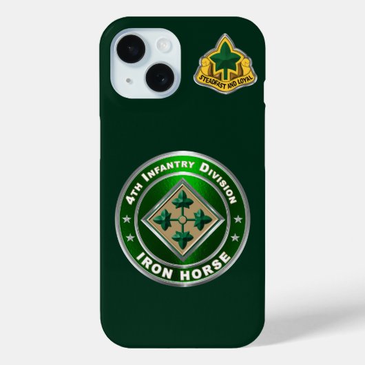 4e infanteriedivisie Case-Mate iPhone case (Achterkant)