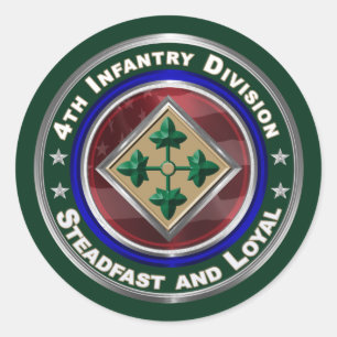 4e Infanteriedivisie Keepsake Sticker