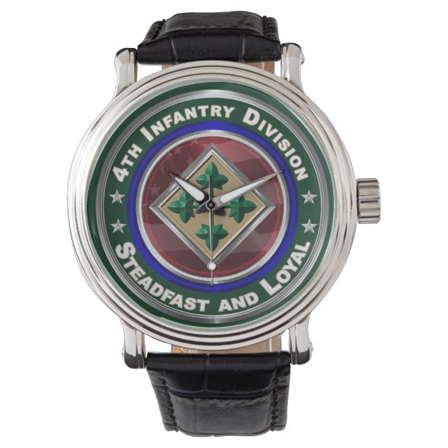 4e infanteriedivisie Keepslag Watch Horloge (Voorkant)