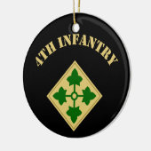 4e infanteriedivisie keramisch ornament (Links)
