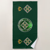 4e infanteriedivisie strandlaken (Voorkant)