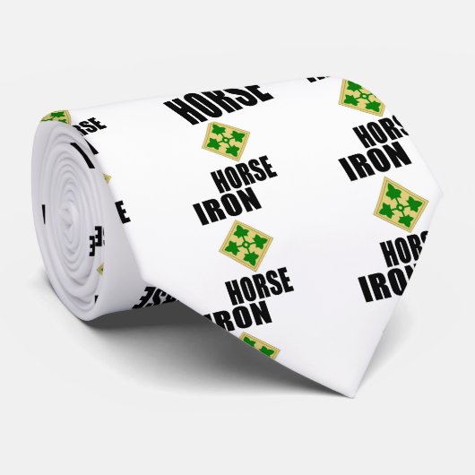 4E INFANTRY-AFDELING STROPDAS (Opgerold)