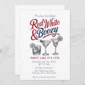 4e invitation à thème vintage (Devant / Derrière)