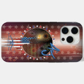 4e J Case-Mate iPhone Case (Achterkant (horizontaal))